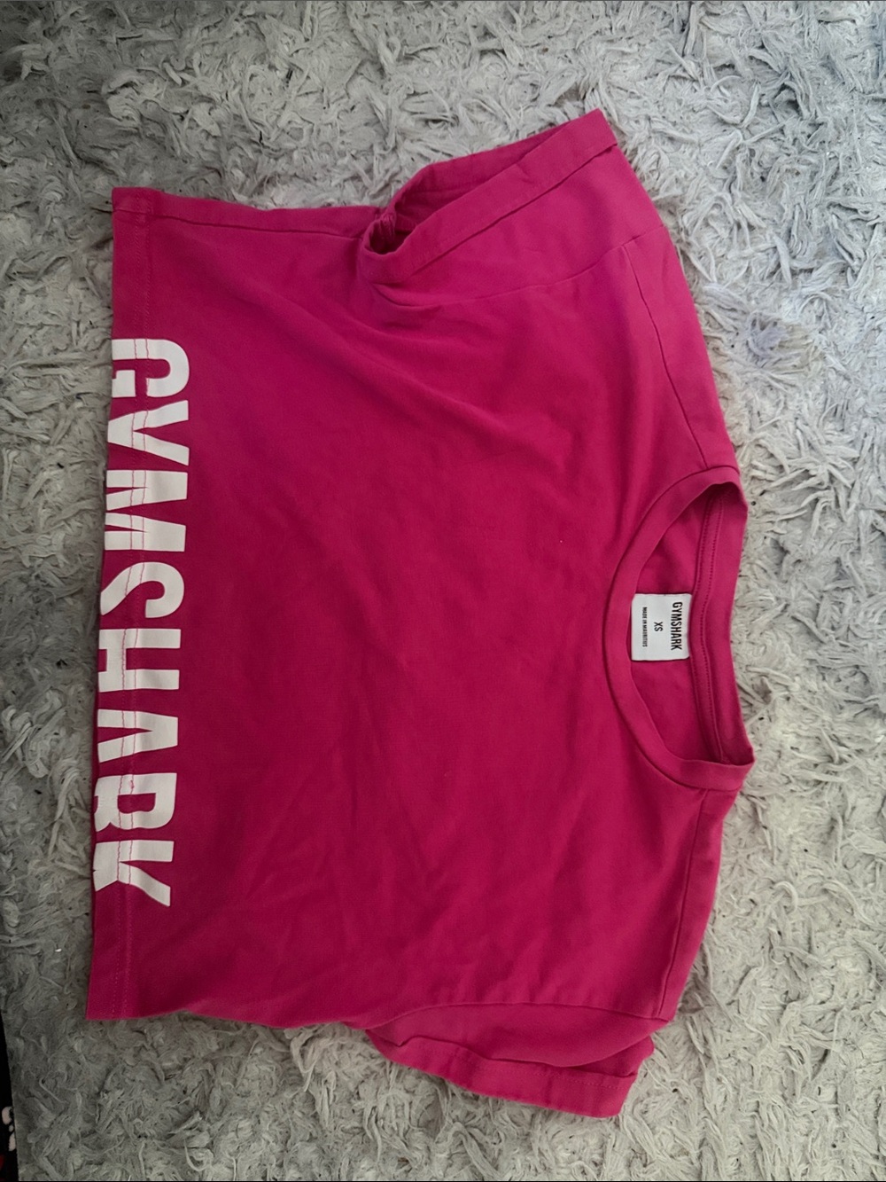 Gymshark women crop tee